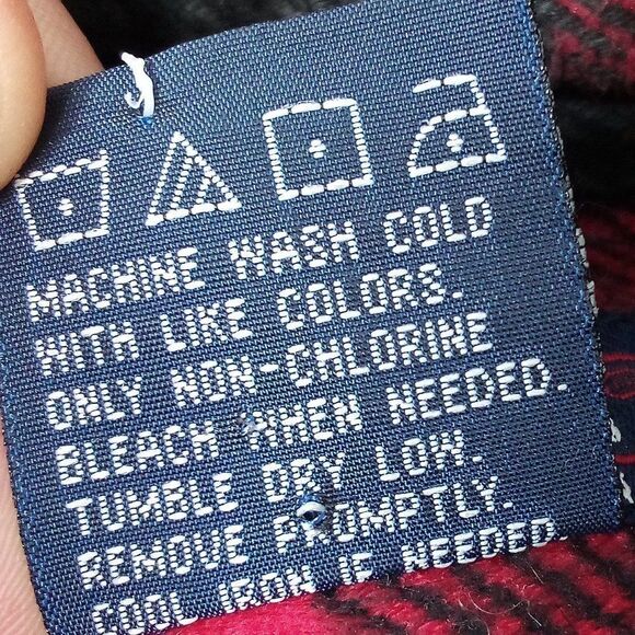 Vintage Five Brother Flannel Button Down Shirt Buffalo Plaid - Picture 5 of 7